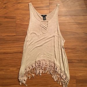 Tan tank top