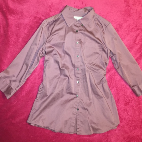 Silky business casual blouse