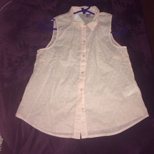 Blush pink H&M sleeveless blouse!