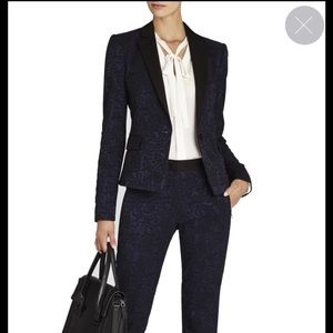 BCBG MAX AZRIA Navy/Black Combo Blazer