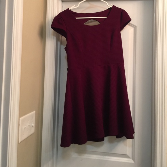 Plum dress
