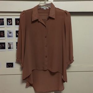 F21 buttoned top