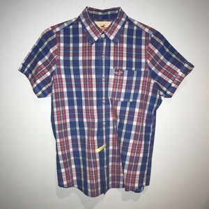 Hollister short sleeve button down