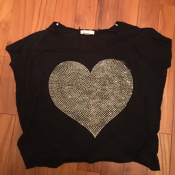 Forever 21 Black Crop Top