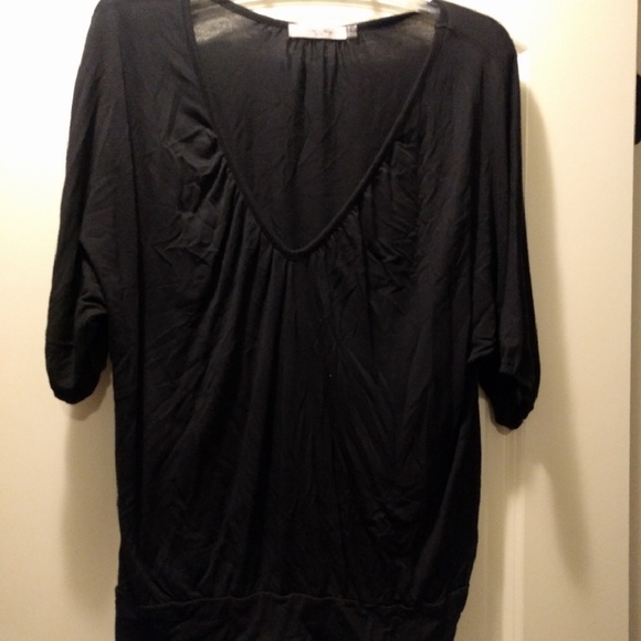 Black dolman style shirt