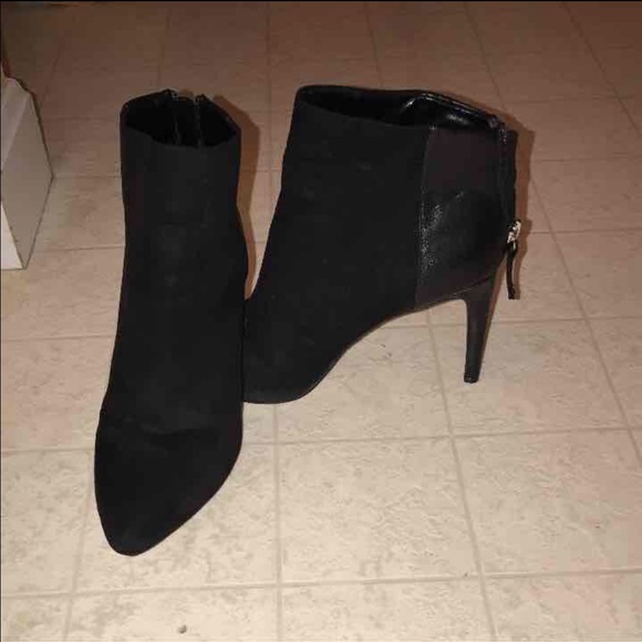Express Black Heels
