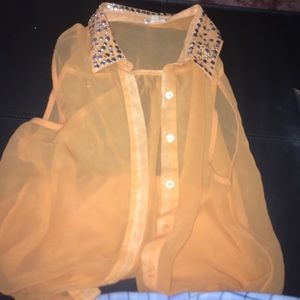 Sheer shirt