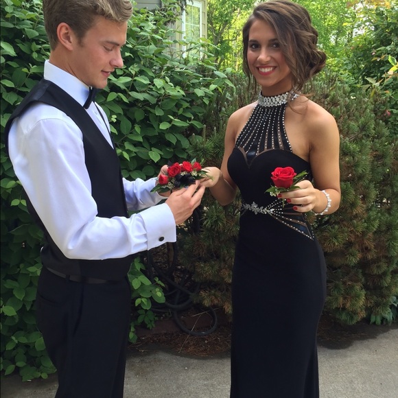 prom girl Dresses & Skirts - Black sparkley prom dress