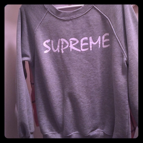 Supreme sweater