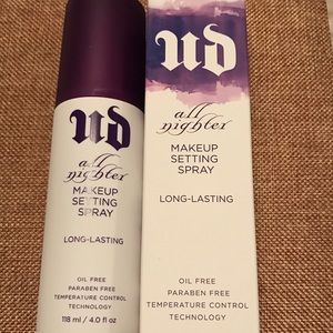 Urban Decay "All Nighter" Setting spray full size!