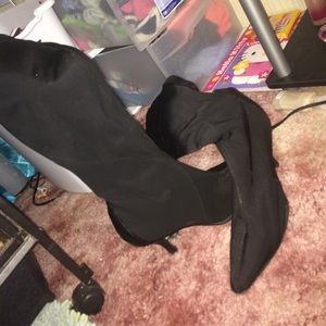 Knee high boots