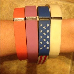 Set of 4 Fitbit flex bands