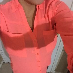 Express portofino size small bright coral