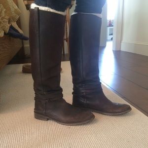Women's Frye Boots, Shirley Riding Plate