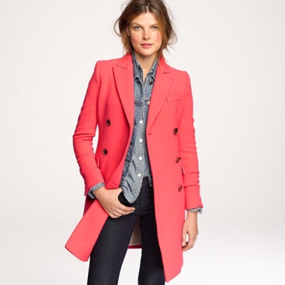 J. Crew Double-cloth Chesapeake Coat