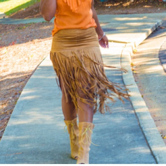 Fringe Skirt