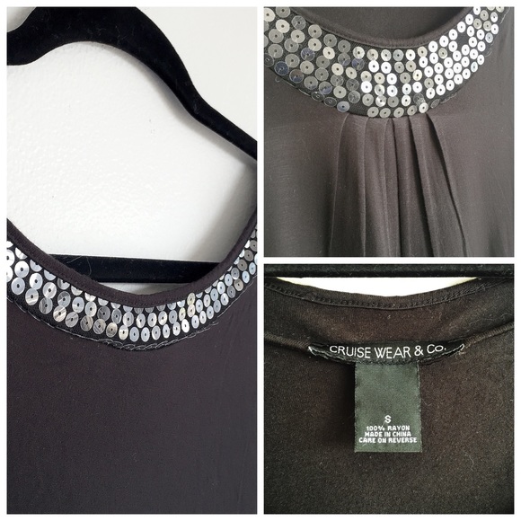 ✨Sequin Embellished Cover Up/Dress✨ - Picture 4 of 4