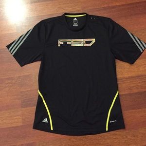 Mens Adidas Climalite F-50 athletic shirt