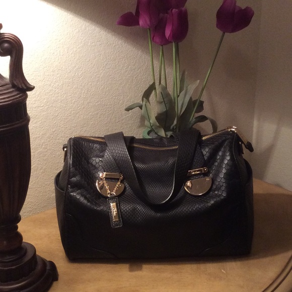 Cole Haan Black Leather Handbag