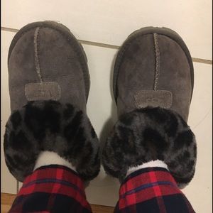 Gray Ugg Slippers (authentic)