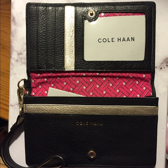 NWOT Cole Haan leather wallet