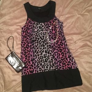 Fun and flirty leopard print dress by Express!