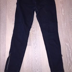 Dark blue skinny jeans