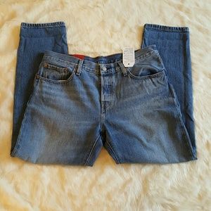 Levi's 501 CT Customized Tapered Boyfriend Jeans