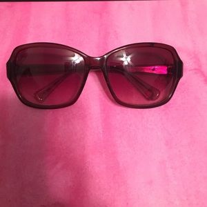 Brown Coach sunglasses