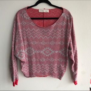 Off the shoulder sweater