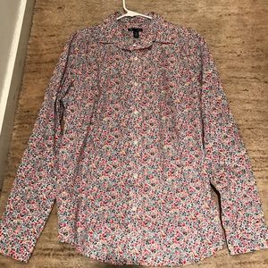 Gap Floral Pattern Button Down