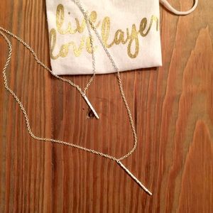 Gorjana Silver Necklace NWOT