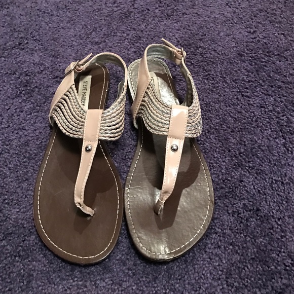 Steve Madden sandals.