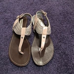 Steve Madden sandals.