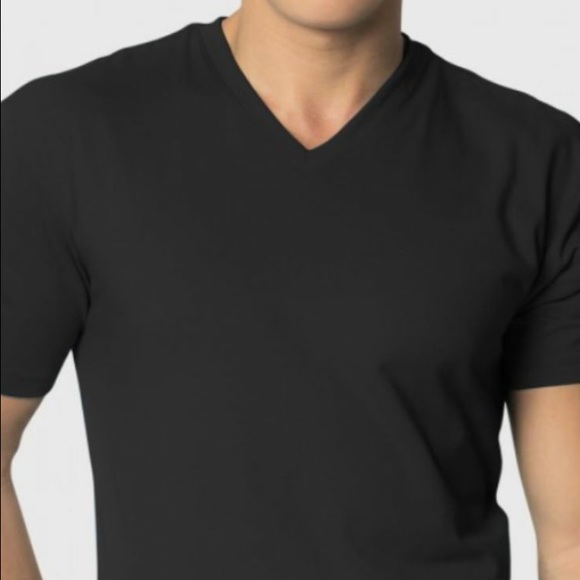 Fitted V-Neck T-Shirt