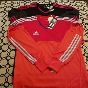 FINAL SALE! 2 NEW Climacool Adidas soccer shirt