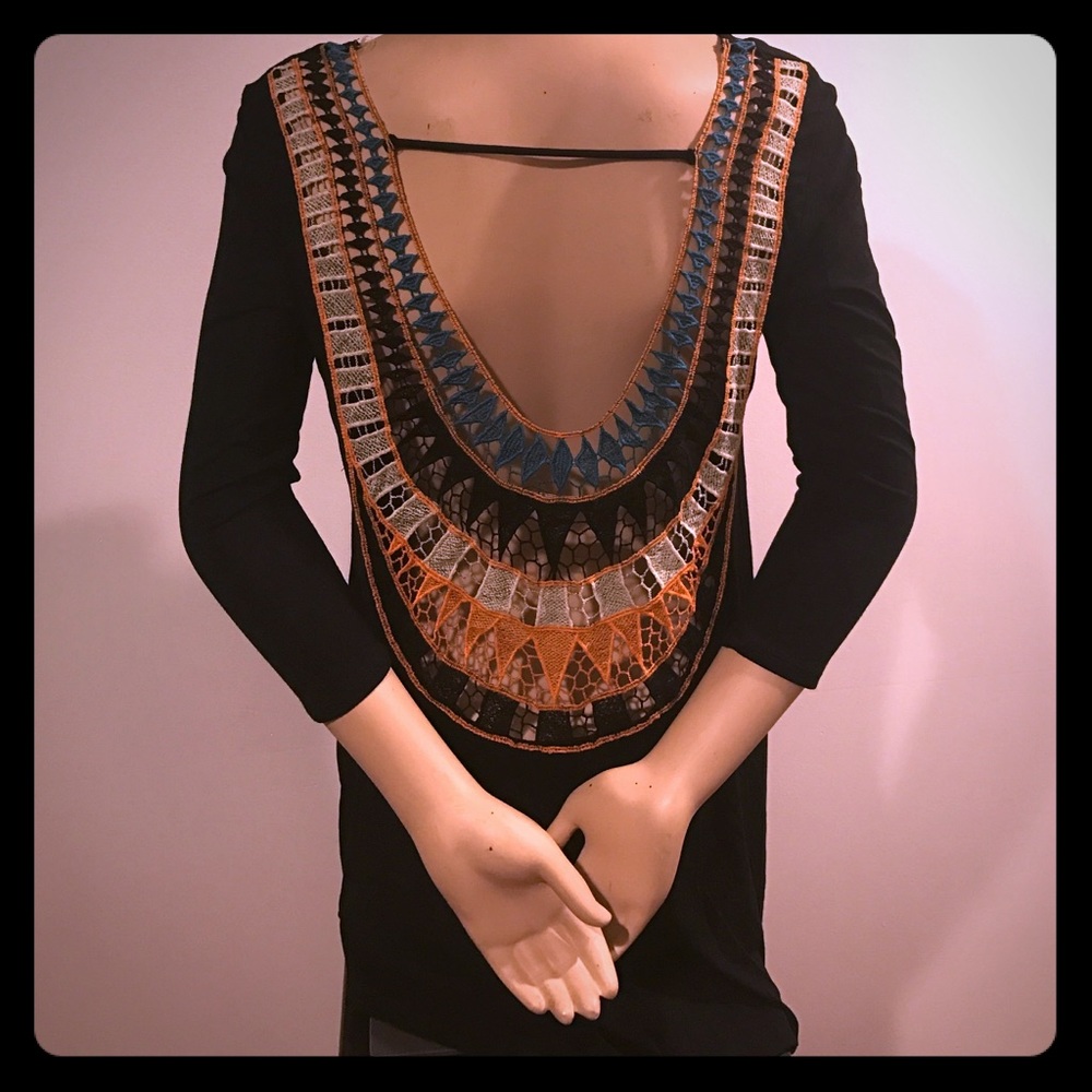 Crochet Open Back