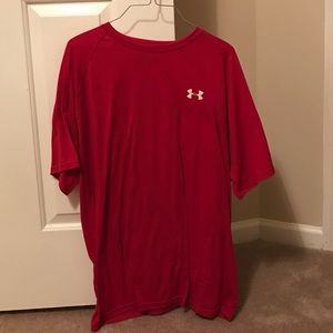 Men's Red Under Armour Shirt