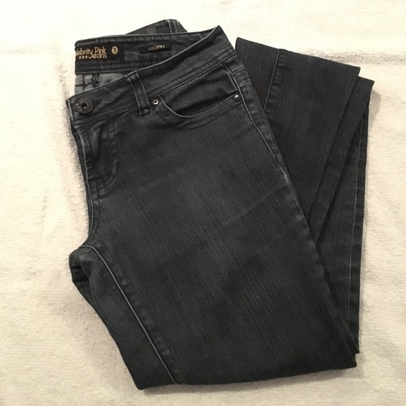 Dark wash denim jeans