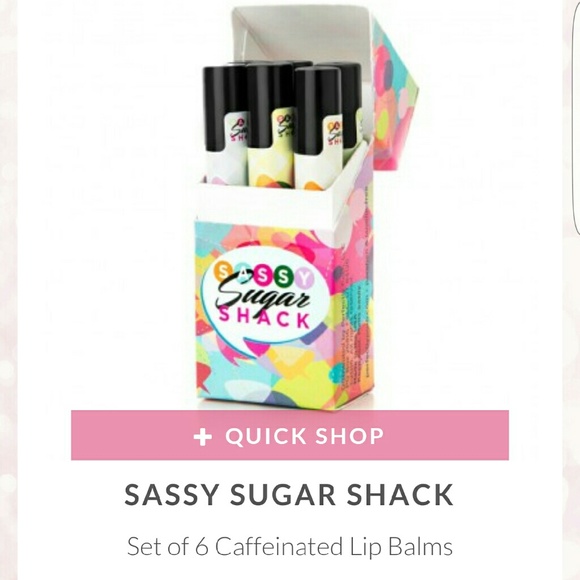 6 set of Caffinated Lip Balms