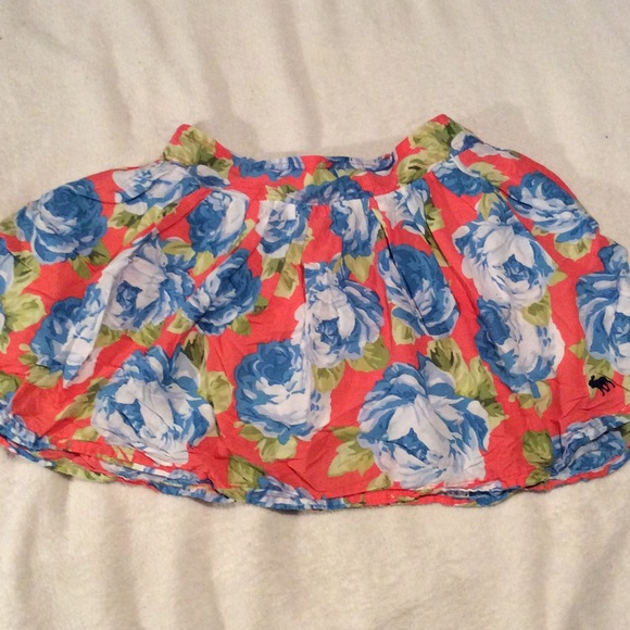 Floral Mini Skirt