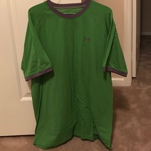 Men's Green Under Armour Shirt