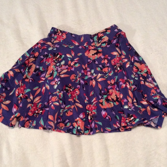 Floral Skater Skirt