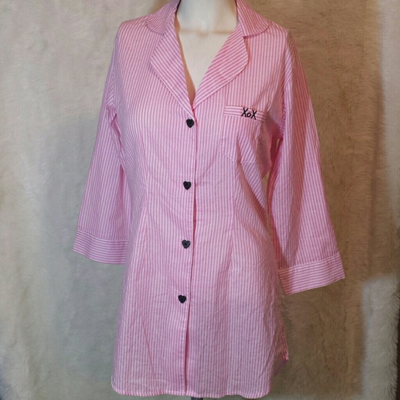 Betsey Johnson Other - Betsey Johnson Cozy Cotton Lawn Sleep Shirt Small