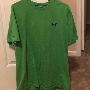 Men's Green Under Armour Shirt
