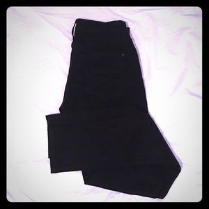 James Jeans 'Twiggy' Five Pocket Leggings in Black