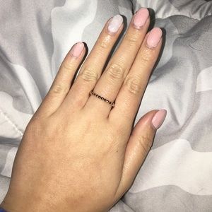 Pandora Rose Eternal Clouds Ring Size 6