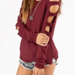 Maroon Sweater