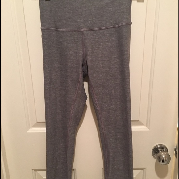 Lululemon High Waisted Grey Leggings