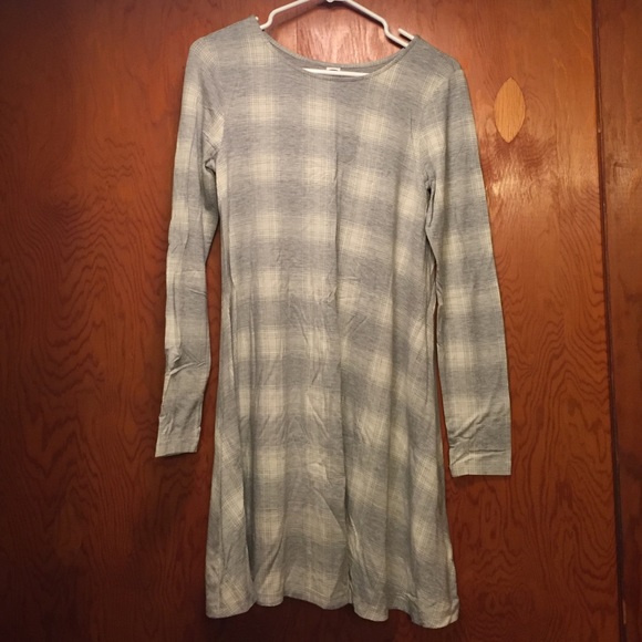 Plaid Trapeze Style Dress